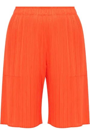 PLEATS PLEASE ISSEY MIYAKE Pantalones cortos Miyake con efecto plisado
