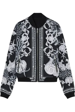 VERSACE Chaqueta bómber Barocco Sea reversible