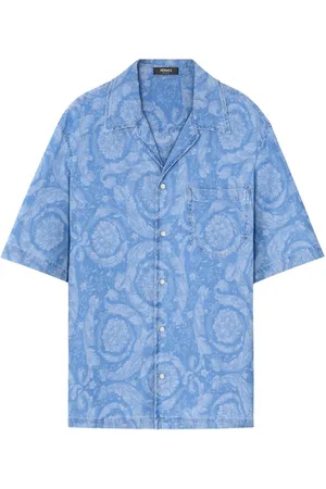VERSACE Camisa vaquera Barocco
