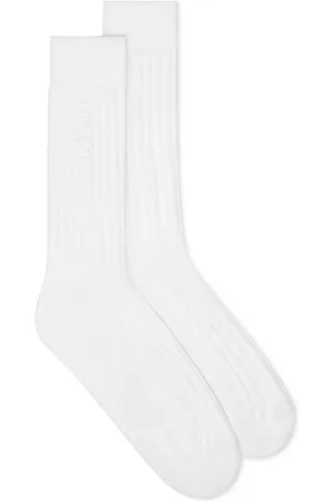 VERSACE Calcetines con logo bordado
