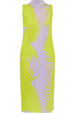 PLEATS PLEASE ISSEY MIYAKE Vestido midi plisado