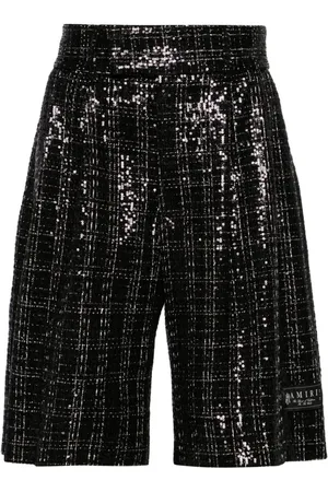 AMIRI Bermudas con lentejuelas