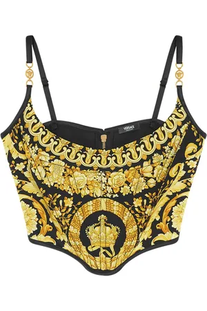 VERSACE Top La Coupe des Dieux estilo corsé