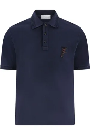 Salvatore Ferragamo Polo con logo bordado