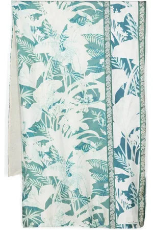 PIERRE-LOUIS MASCIA Fular Aloesta con estampado floral