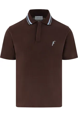 Salvatore Ferragamo Polo con logo bordado