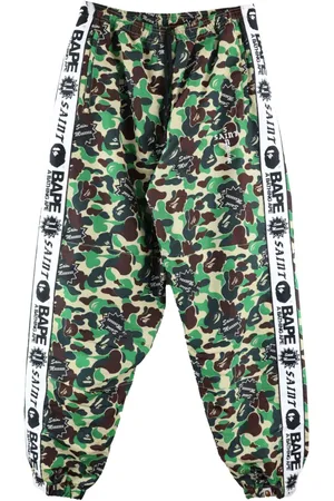 SAINT MXXXXXX Pantalones de chándal con motivo militar