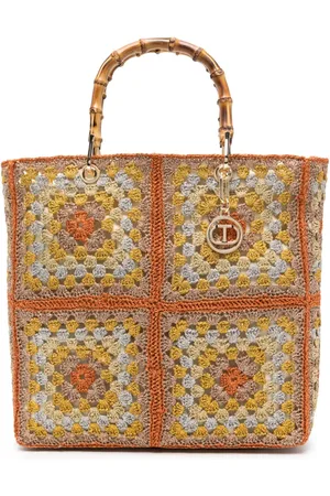 Twin-Set Bolso shopper de ganchillo