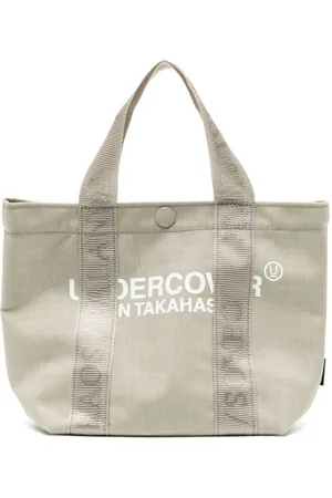 UNDERCOVER Bolso shopper con logo estampado