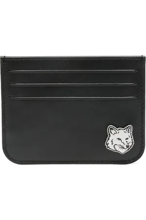 Maison Kitsuné Tarjetero con placa Fox Head