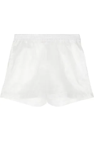 WALTER VAN BEIRENDONCK Pantalones cortos con motivo floral en jacquard