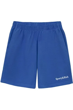Sporty & Rich Pantalones cortos de chándal con logo
