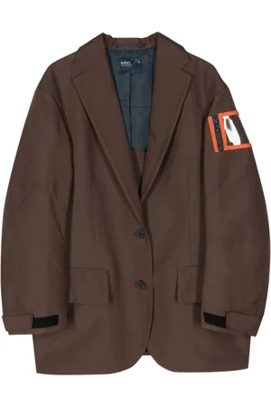 Kolor Blazer con panel en contraste
