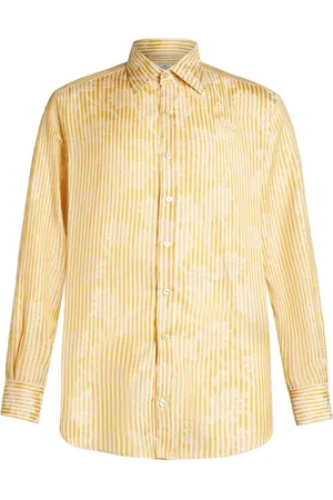 Etro Camisa a rayas en jacquard
