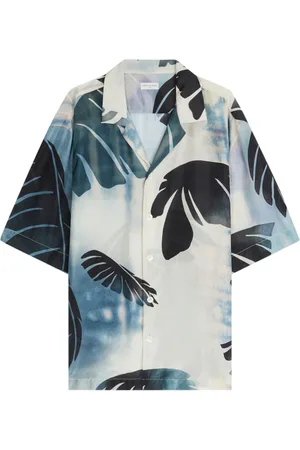 DRIES VAN NOTEN Camisa con estampado de palmeras