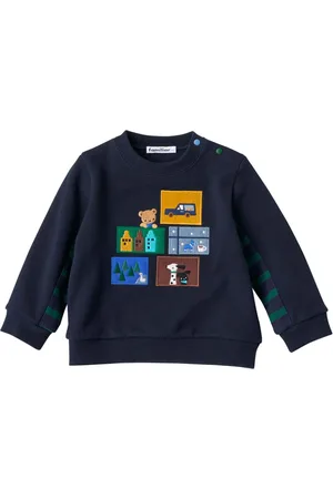 Familiar Sudadera con diseño bordado