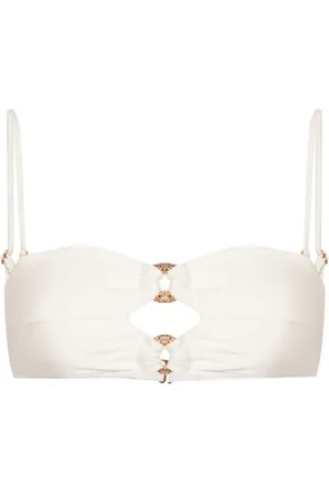 Cult Gaia Top de bikini Pisa estilo bandeau