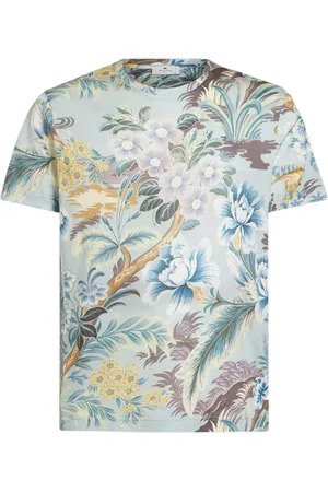 Etro Camiseta con estampado floral