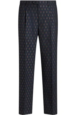 Etro Pantalones de vestir de talle medio