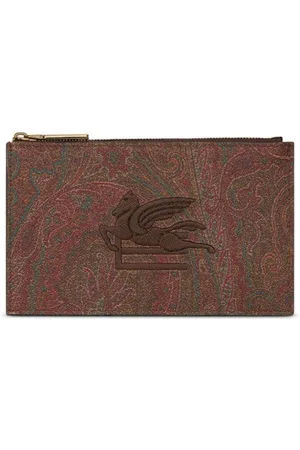 Etro Cartera con estampado de cachemira