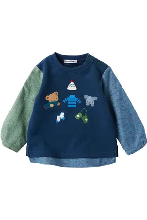 Familiar Sudadera con diseño bordado