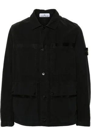 Stone Island Sobrecamisa con distintivo Compass