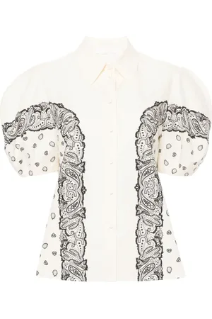 Chloé Blusa con estampado bandana