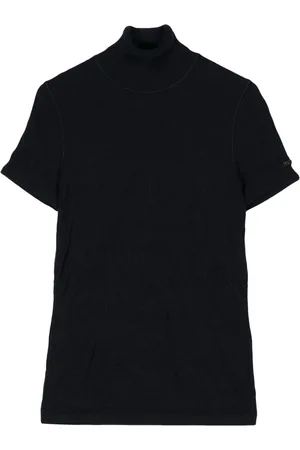CHANEL Top con cuello vuelto