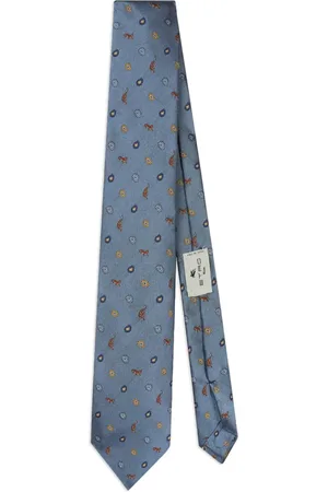Etro Corbata con motivo en jacquard