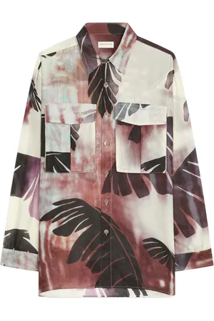 DRIES VAN NOTEN Camisa estampada oversize