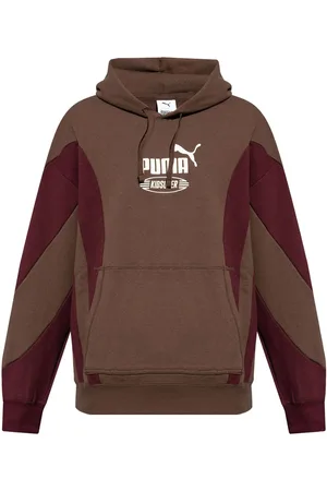 PUMA Sudadera con capucha y logo estampado