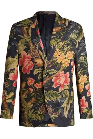 Etro Blazer con estampado floral