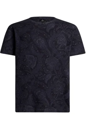 Etro Camiseta con estampado de cachemira