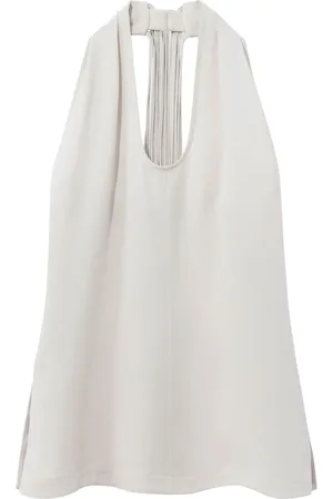 Proenza Schouler Top con cuello halter