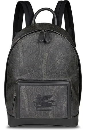 Etro Mochila con motivo de cachemira