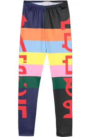 WALTER VAN BEIRENDONCK Leggins Cosmic Dancer con motivo gráfico