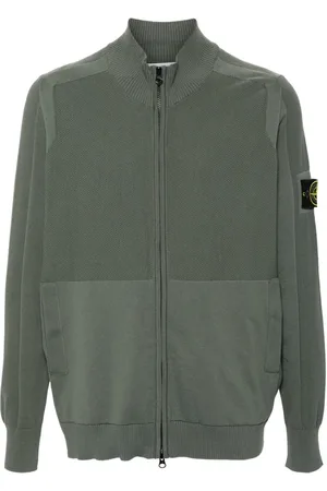 Stone Island Cárdigan con distintivo Compass