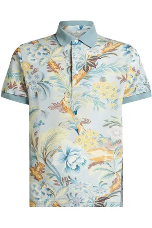 Etro Polo con estampado floral