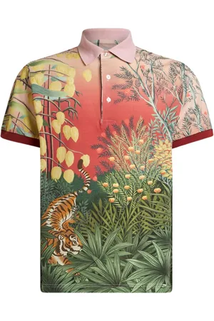 Etro Polo con estampado gráfico