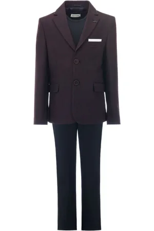 M. Moustache Traje Olivero con botones