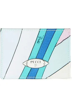 Puccini Tarjetero con estampado Iride