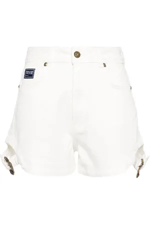VERSACE Pantalones vaqueros cortos Baroque Buckle