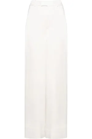Saint Laurent Pantalones de talle alto