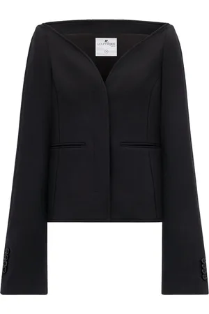 Courrèges Blazer Ellipse Heritage sin cuello