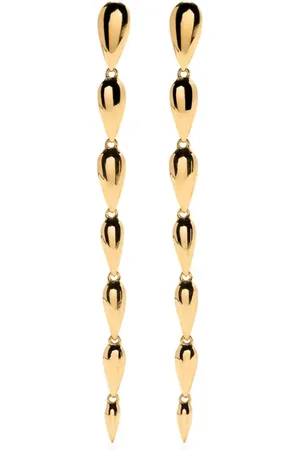 Dinny Hall Pendiente Sunbeam Column en oro vermeil de 22 ct