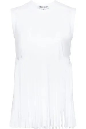 Comme des Garçons Top con flecos