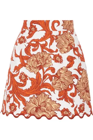 La DoubleJ Minifalda Baia con estampado floral