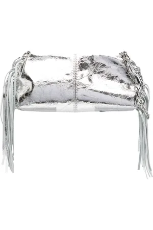 Maje Bolso shopper Miss M mini metalizado