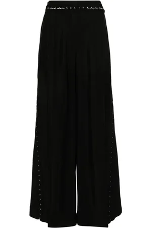 MUGLER Pantalones anchos Hook & Eye