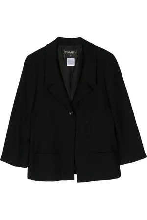 CHANEL Chaqueta con botones del logo CC 1999